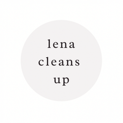 lena cleans up
