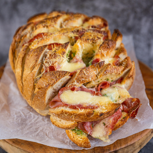 https://www.goodchefbadchef.com.au/recipes/loaded-garlic-bread