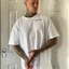 White Over Sized Tees