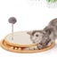 Cat Scratcher with Interactive Ball Toy