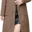 Brown coat - mid long