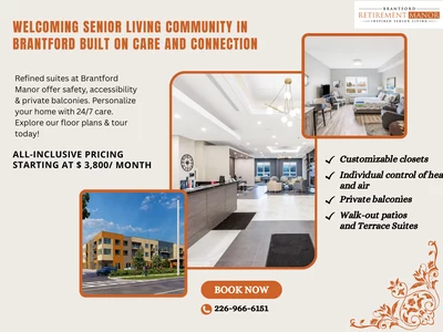 A Welcoming Senior Living Community in Brantford Built on Care and Connection