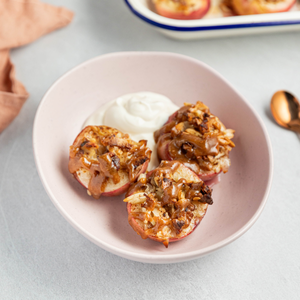 https://www.goodchefbadchef.com.au/recipes/baked-peaches-with-crumble-and-almond-butter-caramel