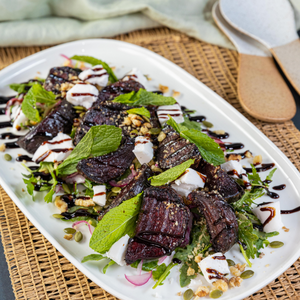 https://www.goodchefbadchef.com.au/recipes/beetroot-vegan-feta-and-pickled-red-onion-salad