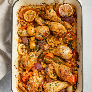 https://www.goodchefbadchef.com.au/recipes/harissa-spiced-chicken-with-chickpeas-and-mixed-peppers