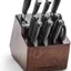 SharpIN Knife Set with Sharpening Knife Block