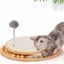 Cat Scratcher with Interactive Ball Toy