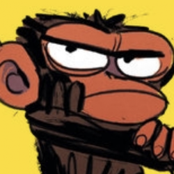 Grumpy Monkey