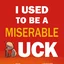 I USED TO BE A MISERABLE DUCK