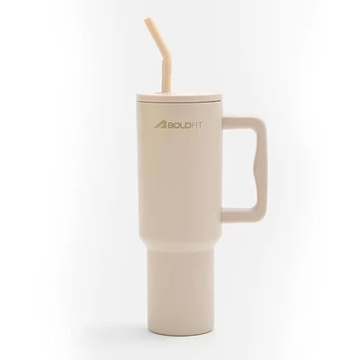 Boldfit Tumbler Bottle Water Bottle with Lid and Straw 1.2L