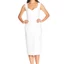 Dress the Population Women's Elle Sweetheart Sleeveless Bodycon Midi Dress