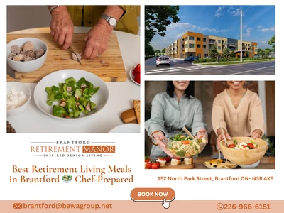 Best Retirement Living Meals in Brantford 🥗 Chef-Prepared