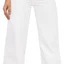 White jeans - high waisted wide leg